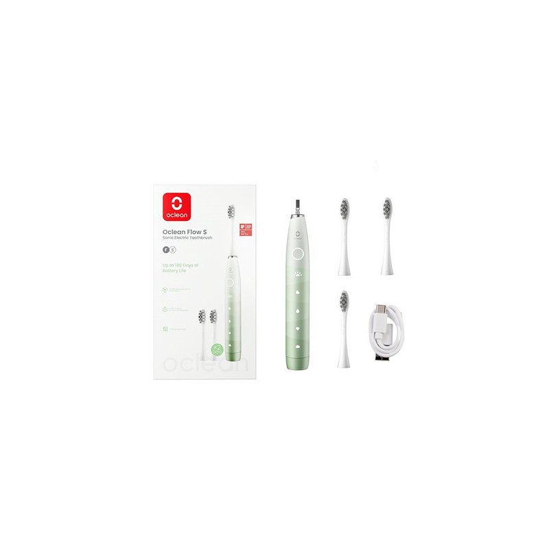 Oclean sonický kartáček Flow S Set, zelený