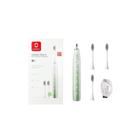 Oclean sonický kartáček Flow S Set, zelený