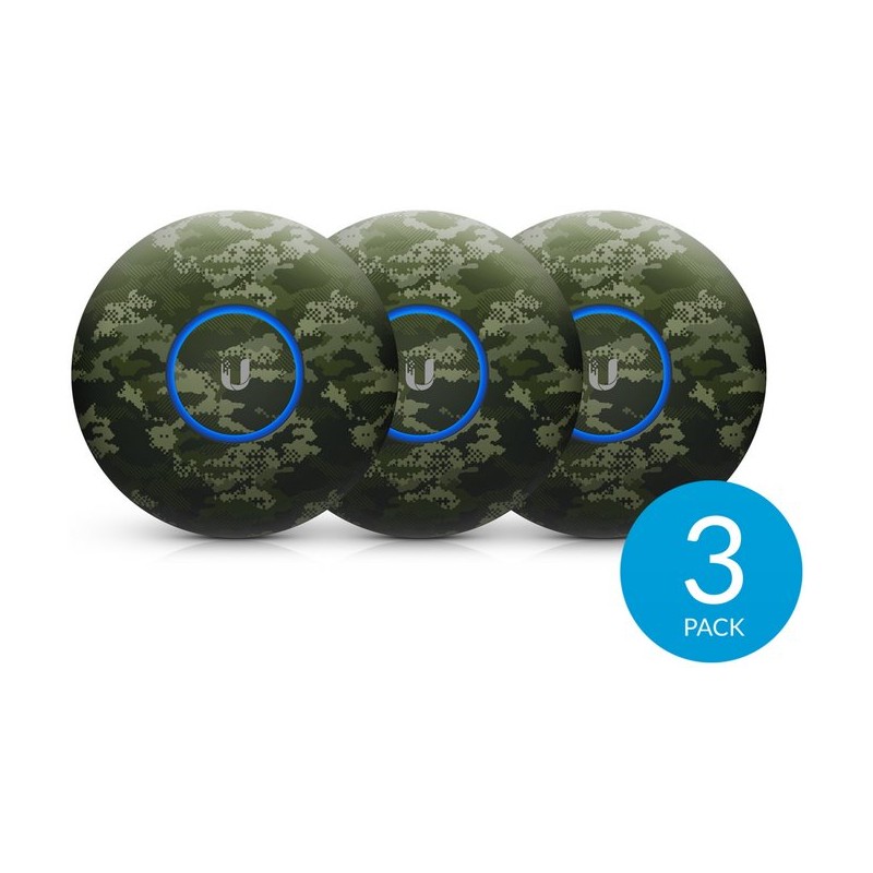 Ubiquiti kryt pro UAP-nanoHD, U6 Lite a U6+, maskovaný motiv, 3 kusy