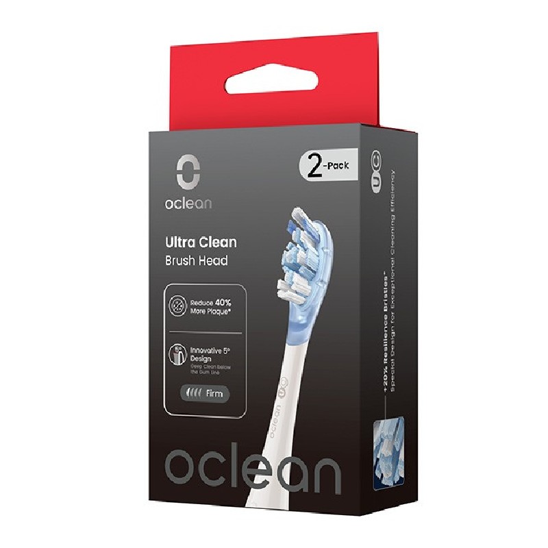 Oclean náhradní hlavice Ultra clean Ultra Clean 2 ks UC03 W02, bílé