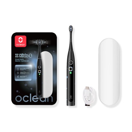 Oclean set sonický kartáček a pouzdro X Kids S, černý