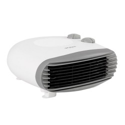 Orava Moderní horkovzdušný ventilátor, bílý