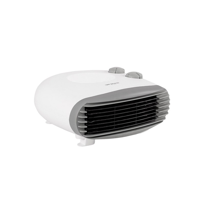 Orava Moderní horkovzdušný ventilátor, bílý