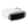 Orava Moderní horkovzdušný ventilátor, bílý