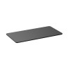 Powerton ERGO UNO TOP Deska stolu 160x75x1,8 cm, černá