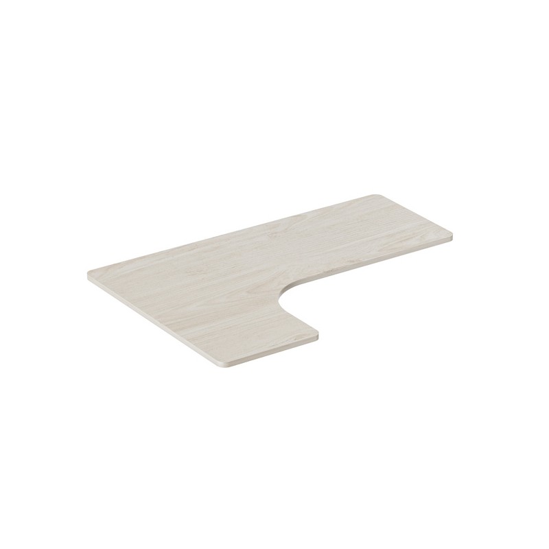 Powerton ERGO EDGE TOP Deska stolu rohová 160x110-60x2,5 cm, akát