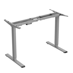 Powerton ERGO UNO Rám stolu s elektricky nastavitelnou výškou 100 kg nosnost, šedý