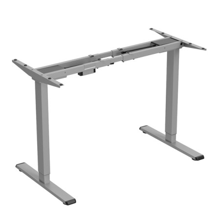 Powerton ERGO UNO Rám stolu s elektricky nastavitelnou výškou 100 kg nosnost, šedý