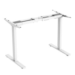 Powerton ERGO UNO Rám stolu s elektricky nastavitelnou výškou 100 kg nosnost, bílý