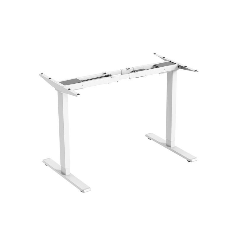 Powerton ERGO UNO Rám stolu s elektricky nastavitelnou výškou 100 kg nosnost, bílý