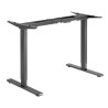 Powerton ERGO UNO Rám stolu s elektricky nastavitelnou výškou 100 kg nosnost, černý
