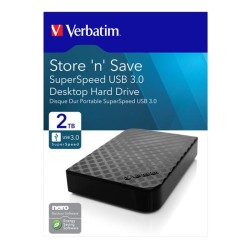 VERBATIM HDD 2TB Store 'n' Save, USB 3.0, GEN II