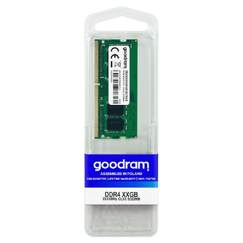 GOODRAM SODIMM DDR4 8GB 3200MHz CL22, 1.2V
