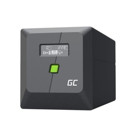 Nepřerušitelné napájení UPS Greencell 750VA 480W PowerProof s LCD displej