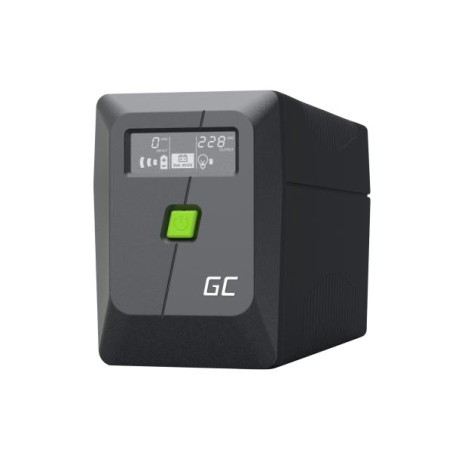 Greencell UPS Backup napájení 650VA 360W PowerProof s LCD displej