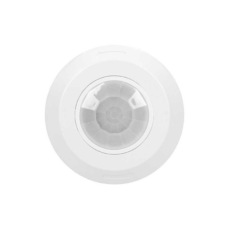 PIR MINI motion senzor 230V 50Hz, 8m, max. 400W, bílý, ORNO, 360&deg , IP20, infračervený