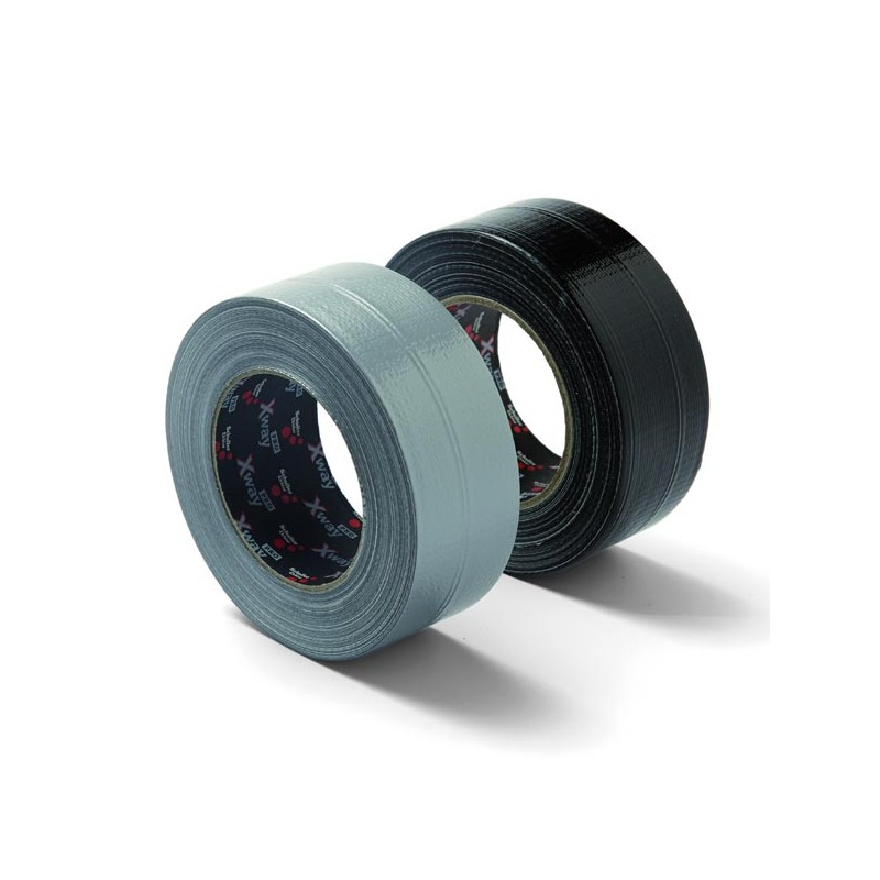 Lepící páska, X-WAY PRO, extra silně lepicí, stavební, Schuller Eh,klar, stříbrná, 48mm, 50m