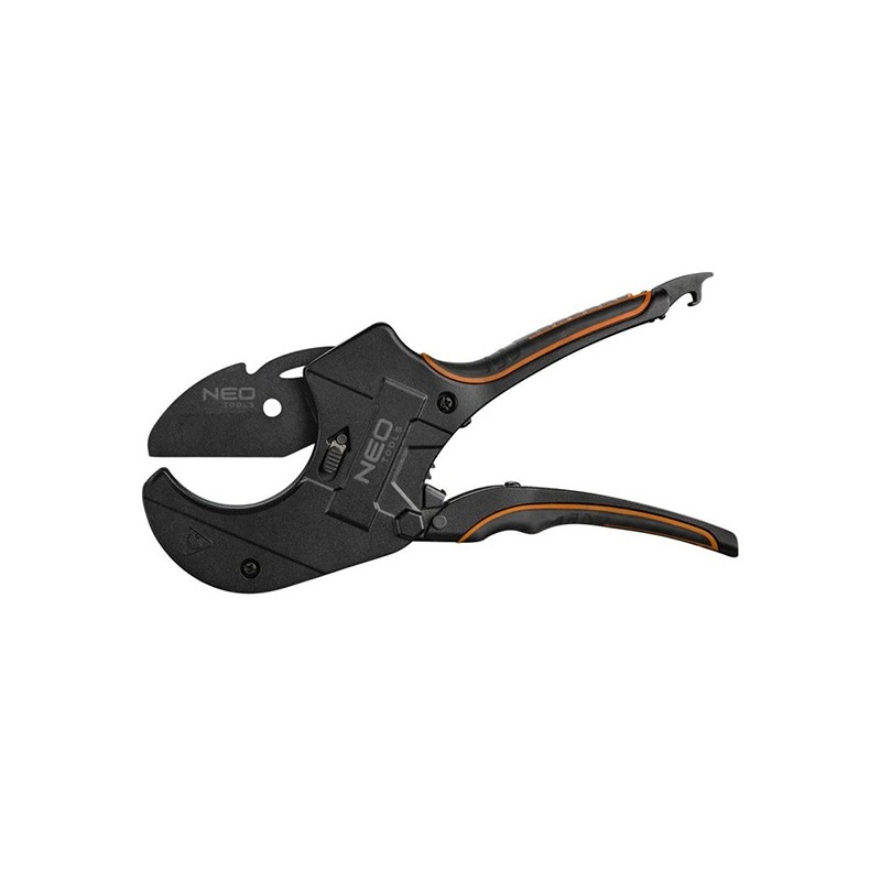 Řezačka plastových trubek 02-075, 63 mm, PVC, PE, PP, NEO TOOLS