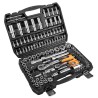 Sada nástrčných klíčů, 10-212, 108 ks, velikost 1/4 a 1/2, kufřík,, NEO TOOLS