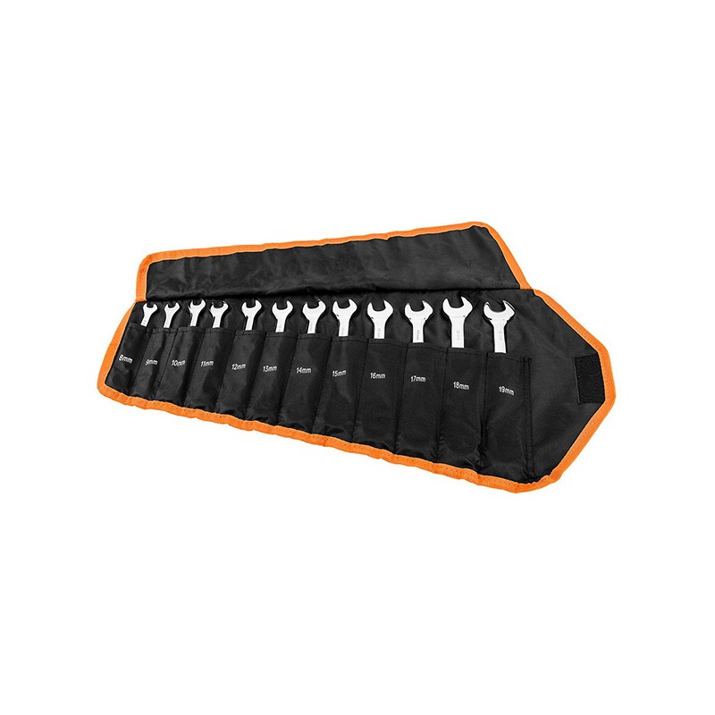 Sada klíčů, 09-345, CrV ocel, měkký kufřík, Neo Tools