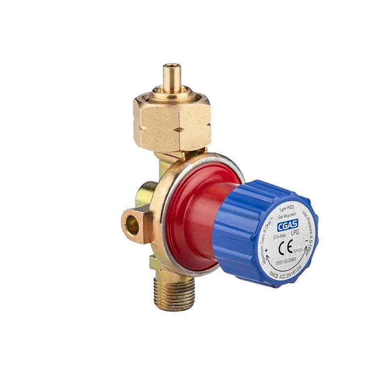 Regulátor tlaku z polyesteru, 20-130, 12l, 4 bary, 8 kg/h, NEO TOOLS