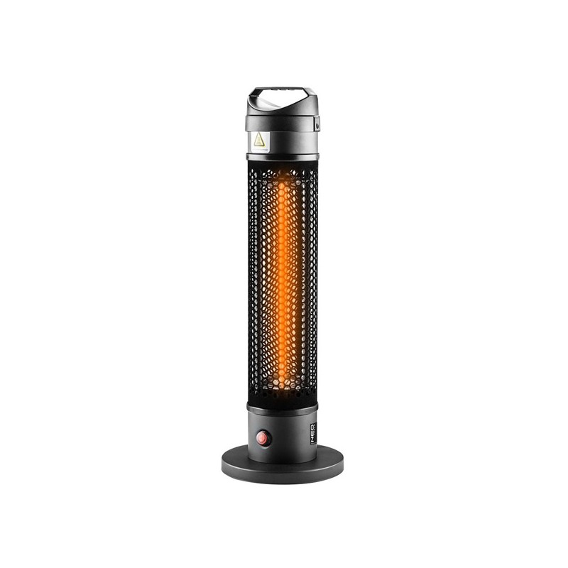 Infra zářič (ohřívač) NEO TOOLS 90-035, 1000W, IP44, Carbon Fiber Lamp, pro vyhřívání podlah a prostor skladů a stavenišť