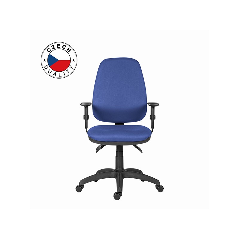 Powerton ERGO ANNA Kancelářské ergonomické křeslo, Modré