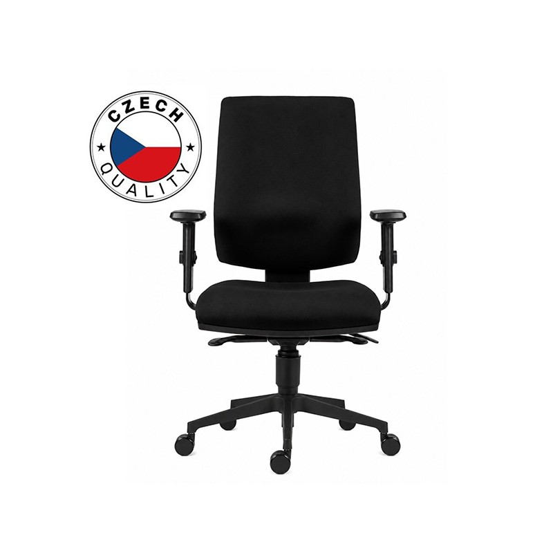 Powerton ERGO HANA Kancelářské ergonomické křeslo, Černé