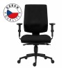 Powerton ERGO HANA Kancelářské ergonomické křeslo, Černé