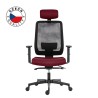 Powerton ERGO LUCIE Kancelářské ergonomické křeslo, Červené