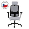 Powerton ERGO MARIE Kancelářské ergonomické křeslo, Světle šedé