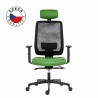 Powerton ERGO LUCIE Kancelářské ergonomické křeslo, Zelené