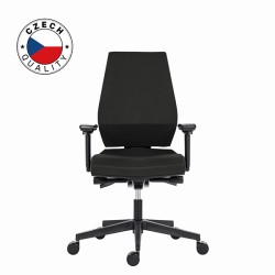 Powerton ERGO SIMA Kancelářské ergonomické křeslo, Černé