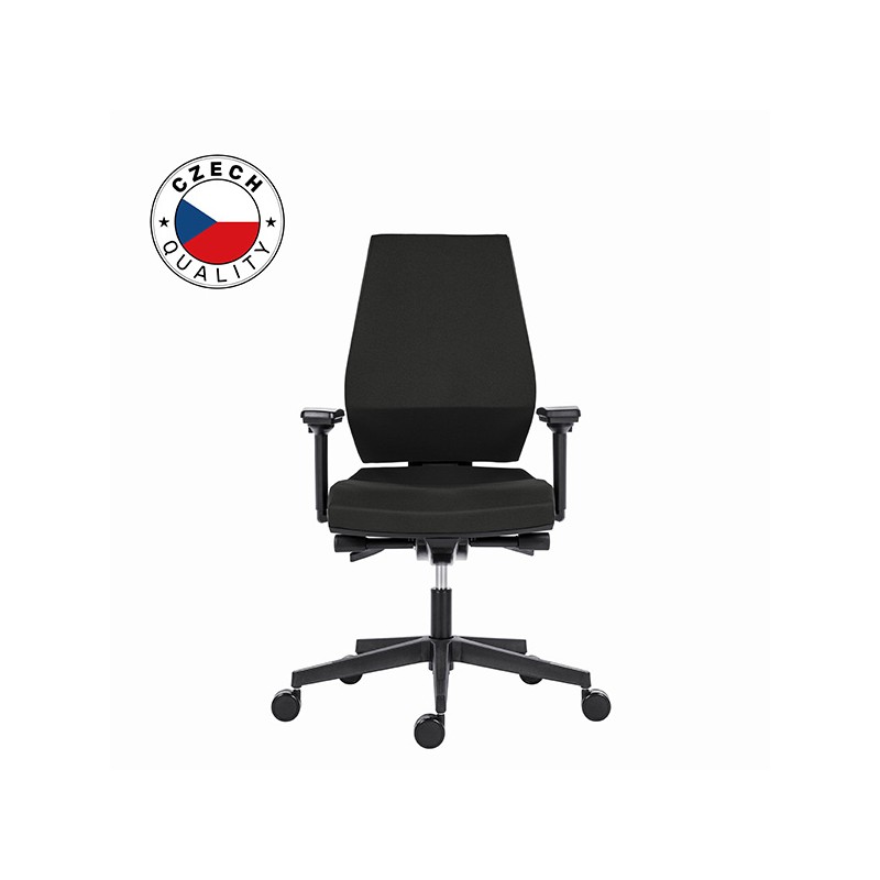 Powerton ERGO SIMA Kancelářské ergonomické křeslo, Černé