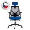 Powerton ERGO TINA Kancelářské ergonomické křeslo, Tmavě modré