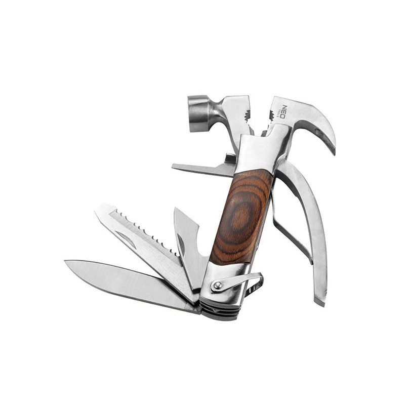 Neo Tools Multifunkční nástroj, nerezová ocel, 13v1, nylonové pouzdro