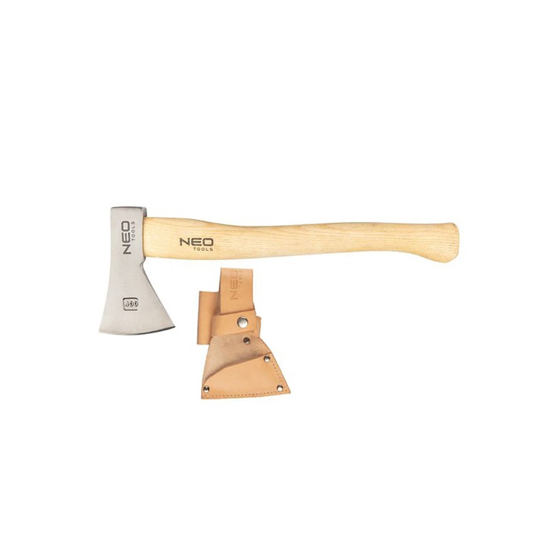 Neo Tools sekera 63-119, celková hmotnost 498g, délka sekery 34.5cm