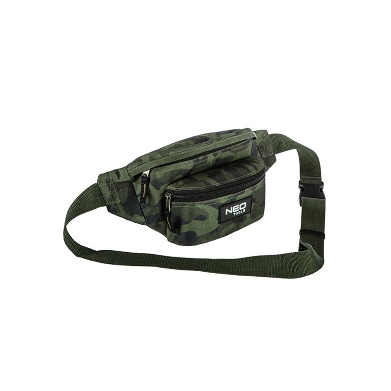 Outdoor ledvinka, maskáčová z polyesteru, 84-324, pevná tkanina, nastavitelný popruh, Neo Tools