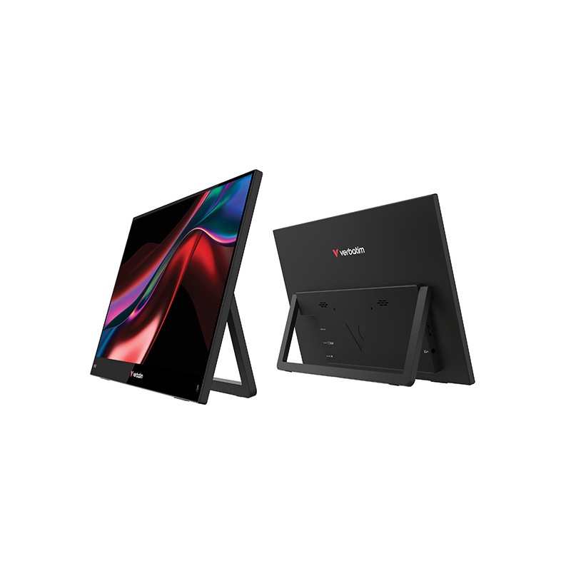 Verbatim přenosný monitor, Touch Monitor LIGHT, 14", Full HD (1920x1080), 60Hz, černý