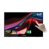 Verbatim přenosný monitor, Touch Monitor LIGHT, 15.6", Full HD (1920x1080), 60Hz, černý