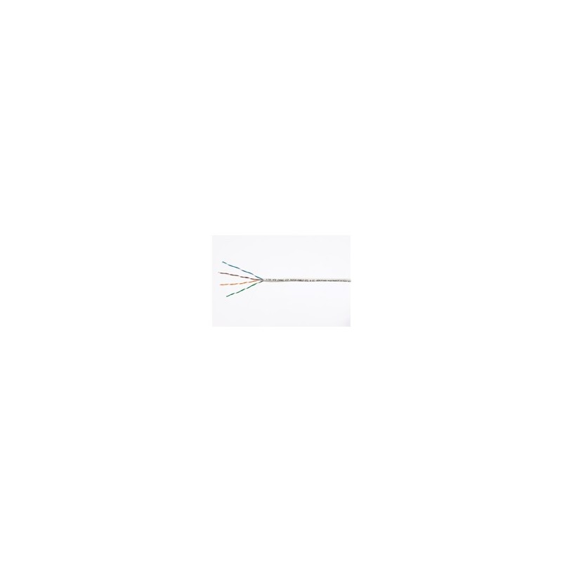 UTP kabel LYNX, Cat5E, licna(lanko), PVC, Dca, šedá, 305m