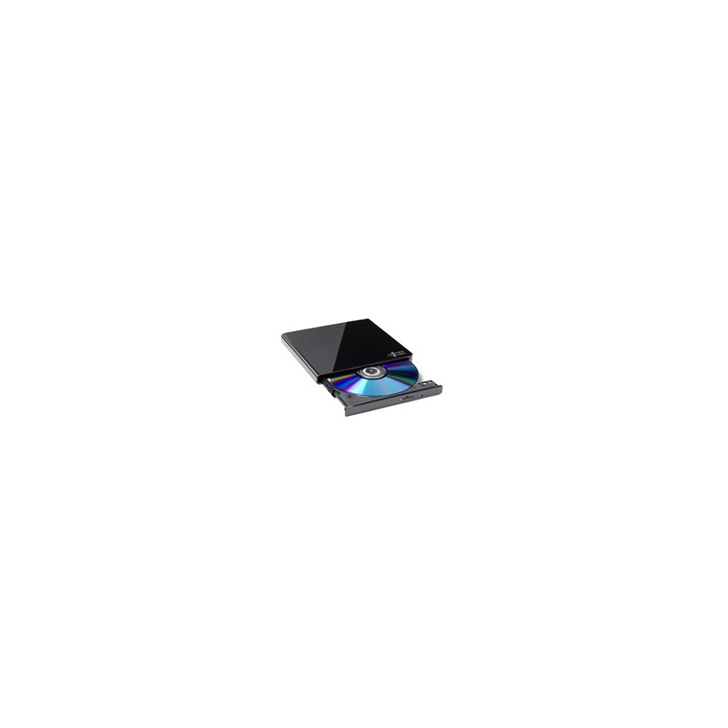 HITACHI LG - externí mechanika DVD-W/CD-RW/DVD±R/±RW/RAM GP57EB40, Slim, Black, box+SW