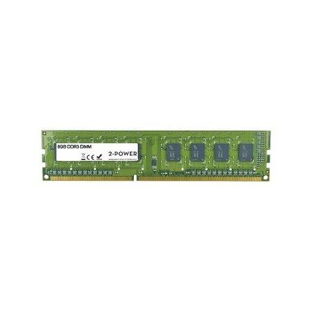 2-Power 8GB MultiSpeed 1066/1333/1600 MHz DDR3 Non-ECC DIMM 2Rx8 ( DOŽIVOTNÍ ZÁRUKA )