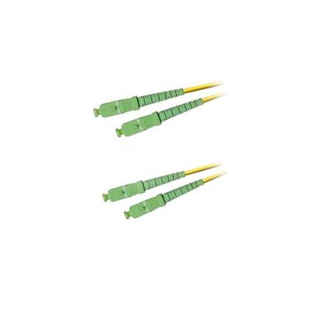 ADEX optický patch cord, SCapc/SCapc, SM 9/125, Duplex, 2m