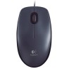 Logitech myš M100, optická, USB, 2 tlačítka, černá, 1000dpi