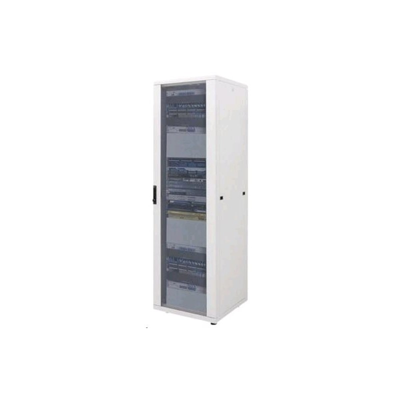 Intellinet 19" rozvaděč 42U/600mm, šedý, rozložený flatpack