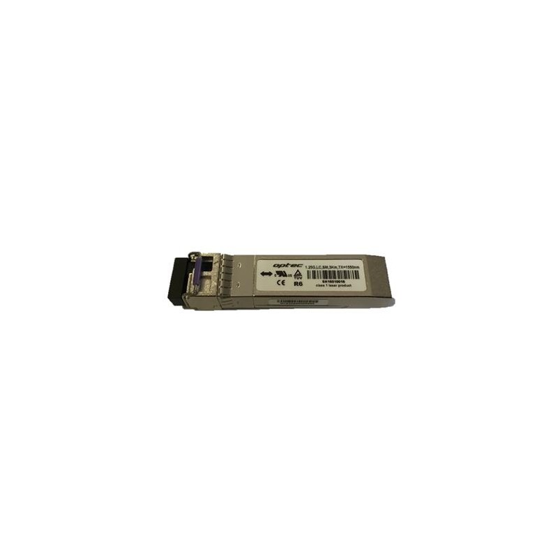 SFP WDM OPTEC, 1.25G, SM LC, 3km,TX1550, RX1310