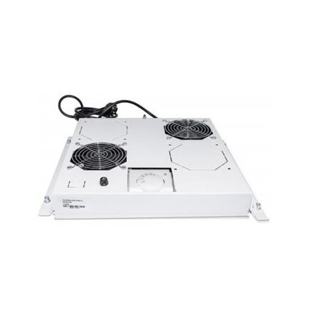 Intellinet ventilační jednotka pro 19" racky, 2 větráky, šedá