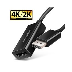 AXAGON RVD-HI20N, DisplayPort - HDMI 2.0b redukce / adaptér, 4K/60Hz