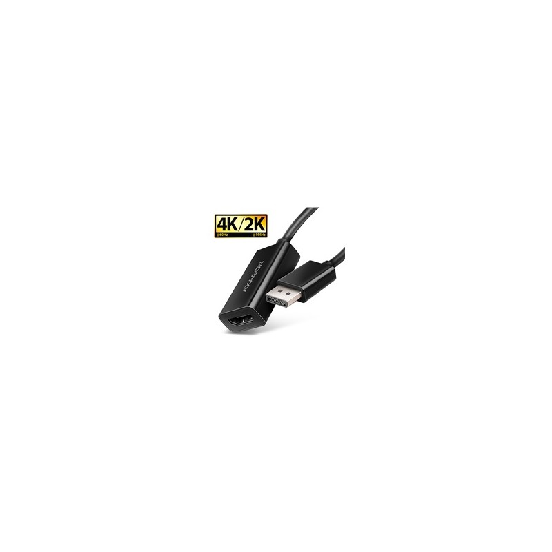 AXAGON RVD-HI20N, DisplayPort - HDMI 2.0b redukce / adaptér, 4K/60Hz